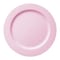 Smarty Had A Party 7.5" Matte Pink Round Disposable Plastic Appetizer/Salad Plates (120 Plates), 120PK 4857PNK-CASE - alternate 3